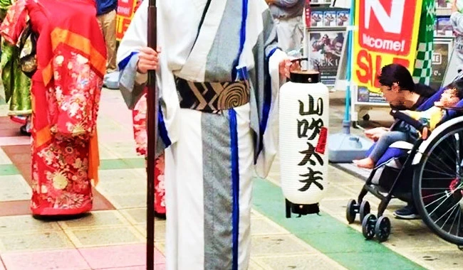 神社提灯設置イメージ