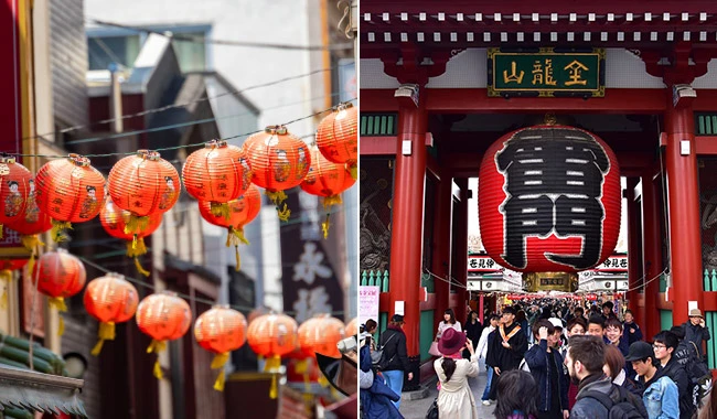 中国の紅灯|雷門の提灯