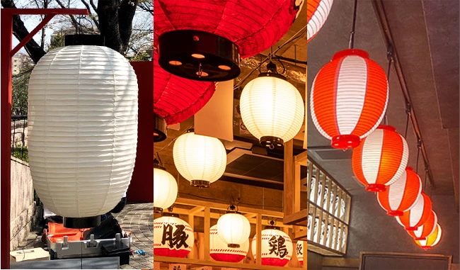 無地提灯製作実績