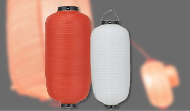 長型ビニール提灯