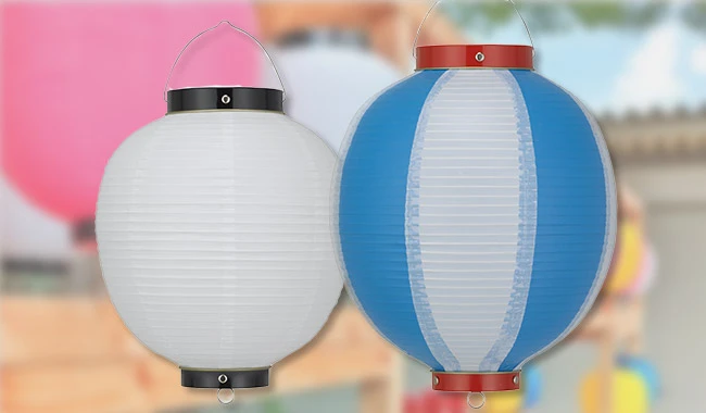 丸型ビニール提灯