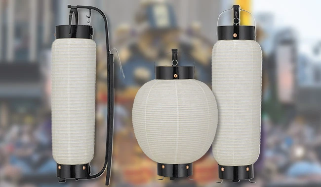 提灯・灯篭・行燈の構造説明