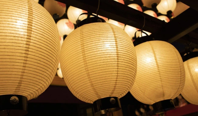 提灯・灯篭・行燈の構造説明